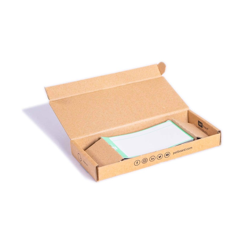 PATboard Scrum Board and Kanban Board Medium TASKcards Magnetic - Mint Green - Image 3
